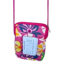 HAWAIIAN small crossbody bag/ ID holder with belt loop.
